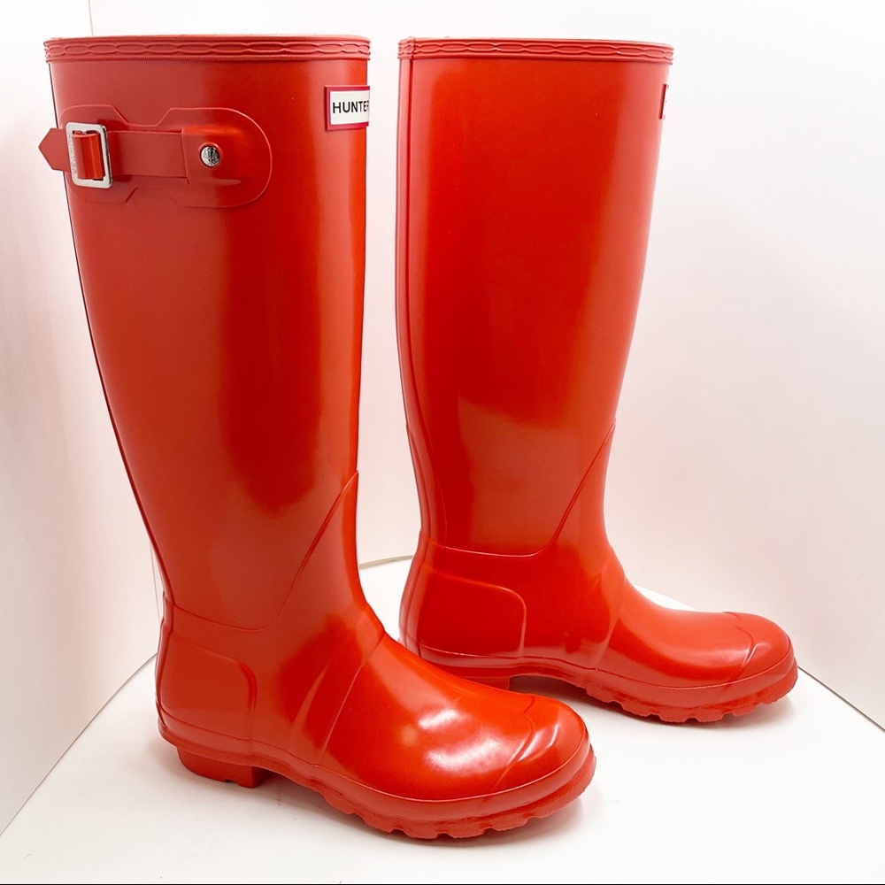 🆕{HUNTER} Original Tall Gloss Waterproof Boots